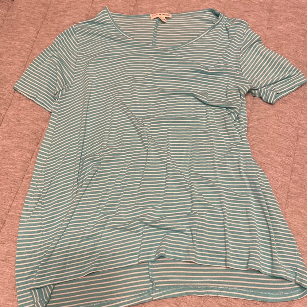 Light blue striped shirt